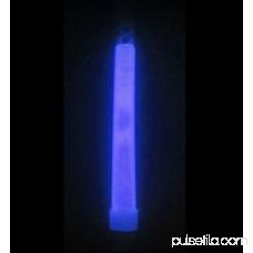GlowCity LED Light Up Premium 6 Glow Sticks with Multi Color Functions - Purple